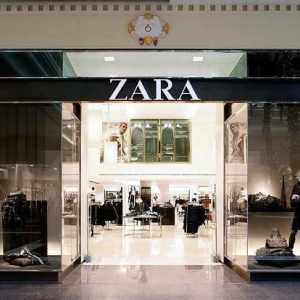Marca "Zara". Magazine Zara din Moscova