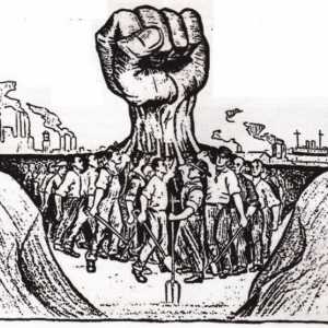 Sindicatele - această mișcare pentru drepturile lucrătorilor, care a început în Anglia