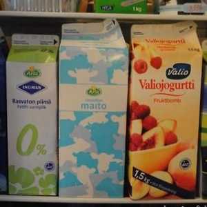Învățați să alegeți iaurt finlandez