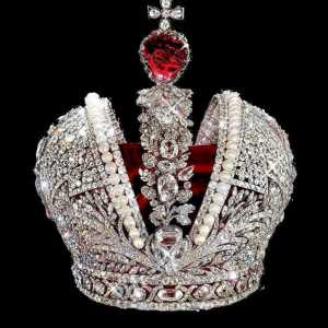 Coroana de măiestrie a bijuteriilor - faimoasa coroană a Imperiului Rus