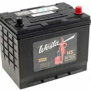`Vesta` - baterii auto: tipuri, recenzii