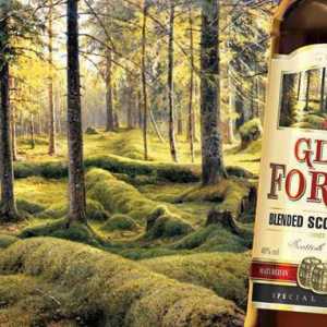 Whiskey `Glen ​​Forest`: avantajele și dezavantajele