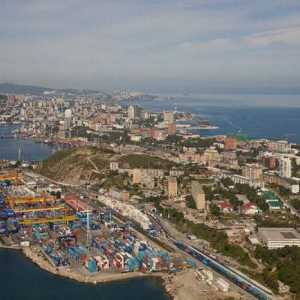 Vladivostok este un frumos oraș și port. Regiunile din Vladivostok