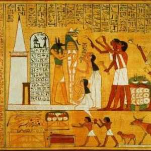 Misterios Egiptul antic. Pictura și arhitectura - care este relația?
