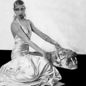 Josephine Baker: coafura, fusta, stilul palarii, fotografie