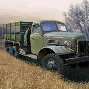 ZIS-151 - un camion din perioada sovietică cu trei poduri de conducere