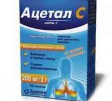 Acetal C 600 mg`: instrucțiuni, indicații de utilizare, recenzii