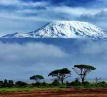 Africa: coordonatele geografice ale vulcanului Kilimanjaro