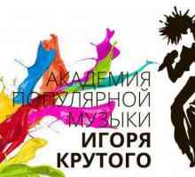 Academia lui Igor Krutoy: voce, coregrafie, acționând pentru copii. Academia de Muzică Populară a…