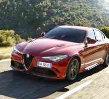 `Alfa Romeo Giulia`: caracteristici, descriere, fotografie