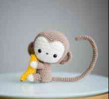 Amigurumi: maimuța croșetată. Scheme, descriere, fotografie
