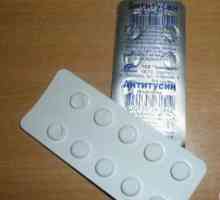 Antitusin (tablete): instrucțiuni de utilizare. Ce ajută medicamentul?