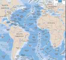 Oceanul Atlantic: o caracteristică a planului. Curs de școală geografică