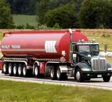 Cisterna pentru transportul produselor petroliere: caracteristici și reguli de siguranță