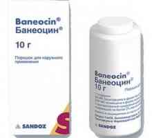 `Baneocin` (pulbere): instrucțiuni de utilizare, analogi și recenzii