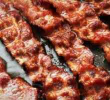 Bacon prăjit: regulile de gătit, utilizarea în gătit, rețete