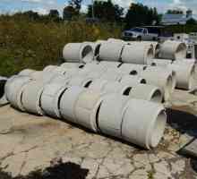 Inele de beton pentru rezervoarele septice: dimensiuni și instalare