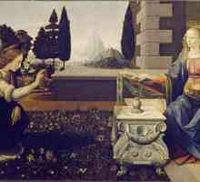 "Buna Vestire" - o imagine a lui Leonardo da Vinci: două capodopere ale maestrului