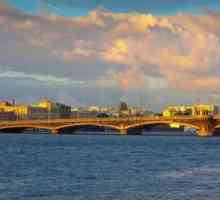 Podul Blagoveshchensky - un monument de inginerie și gândire arhitecturală din Sankt Petersburg