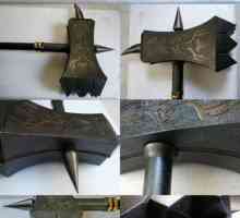 Боевой молот - средневековое древковое дробящее оружие. Описание