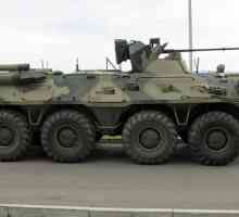 BTR 82A: caracteristici, avantaje, caracteristici