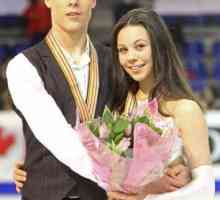 Viitoarele vedete în dansurile de gheață Elena Ilinykh și Ruslan Zhiganshin