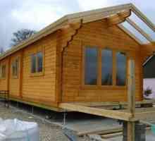 Casute module pentru case din lemn: scop, dispozitiv