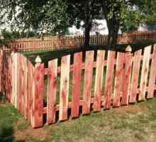 Ceea ce să picteze un gard de lemn pentru o lungă perioadă de timp este ieftin: idei interesante,…