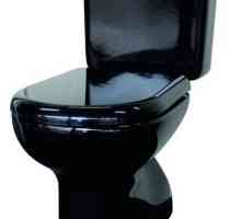 Toaletă toaletă neagră: fotografie, avantaje și dezavantaje, opțiuni de design baie