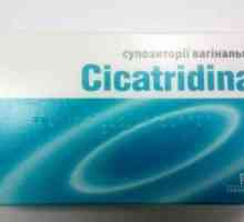 "Cicatridină" (lumânări): instrucțiuni de utilizare