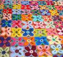 Crochete flori - motive de tricotat universal