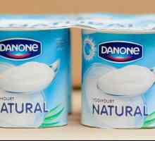 Danone (`Danone`) - iaurt natural: conținut caloric, proprietăți utile, recenzii