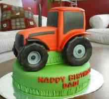 Facem un tort cu un tractor pentru copil