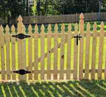Gard din lemn - cel mai bun material pentru garduri