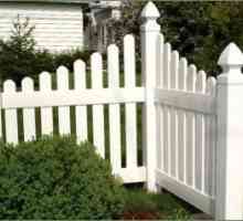 Gard gard pentru reședință de vară. Ce este mai ieftin să faci un gard?