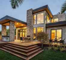 Designul casei din exterior - opțiuni pentru proiectarea fațadelor