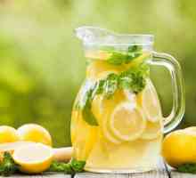 Homemade limonada: o rețetă cu o fotografie