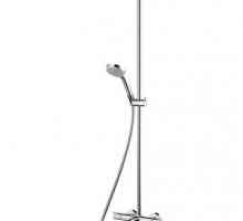 Sistem de duș cu mixer și duș deasupra capului: prezentare generală, prețuri
