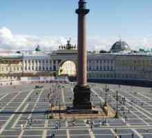 Piața Palatului din Sankt Petersburg: fotografii, evenimente
