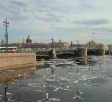 Podul palatului din Sankt Petersburg. Cât de mult construiești Podul Palatului?