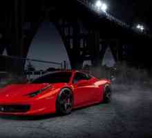 Ferrari 458 - partea superioară a perfecțiunii industriei auto italiene