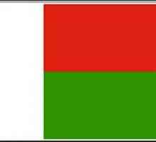 Steagul Madagascarului: descriere, înțeles, similitudine cu alte simboluri