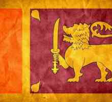 Steagul Sri Lanka. Descriere, adică, istoricul drapelului