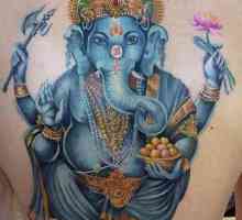`Ganesha` - un tatuaj pentru fanii culturii din India
