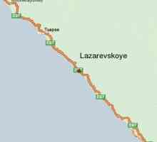 Unde este Lazarevskoye? Marea Neagră, Lazarevskoe