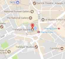 Unde este Trafalgar Square din Londra?