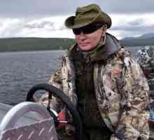 Unde a pus Putin pește în Tuva? Putin în Tuva (fotografie)