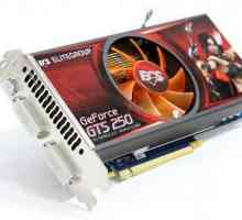 GeForce GTS 250: caracteristicile plăcii video