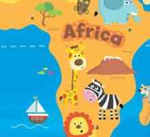 Poziția geografică a Africii. Caracteristicile locației geografice a continentului