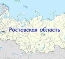 Poziția geografică a regiunii Rostov: caracteristici și caracteristici